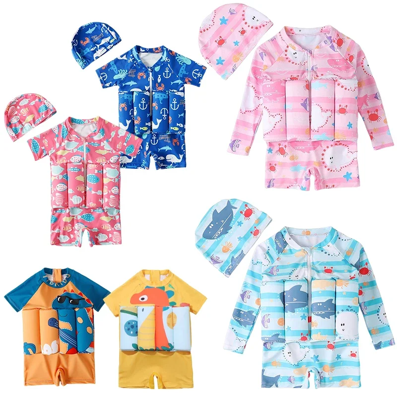 Baby Nursery Ideas Boy - Children's Buoyancy Swimsuit Cartoon Print Swimwear