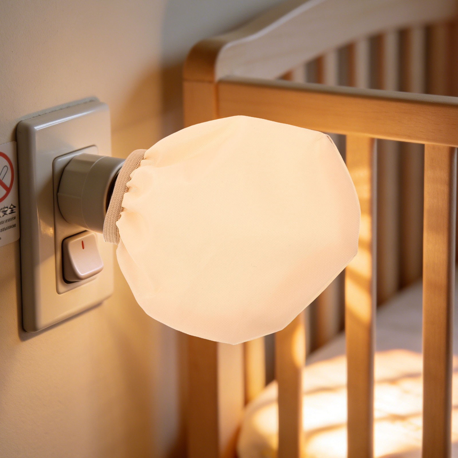 Baby Nursery Lampshade - 2Pcs Baby Lamp Shade Cover Soft