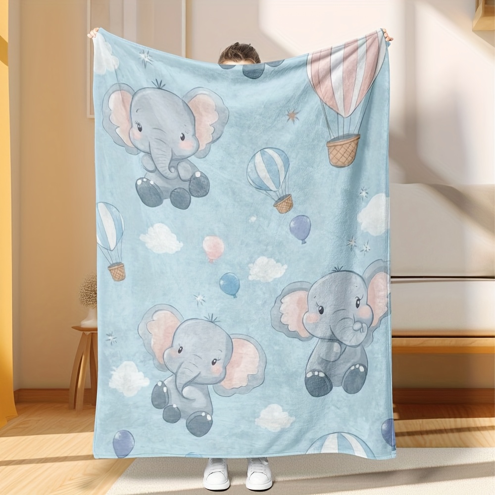 Adorable Baby Elephant Hot Air - Baby Nursery Elephant Theme 评论和价格