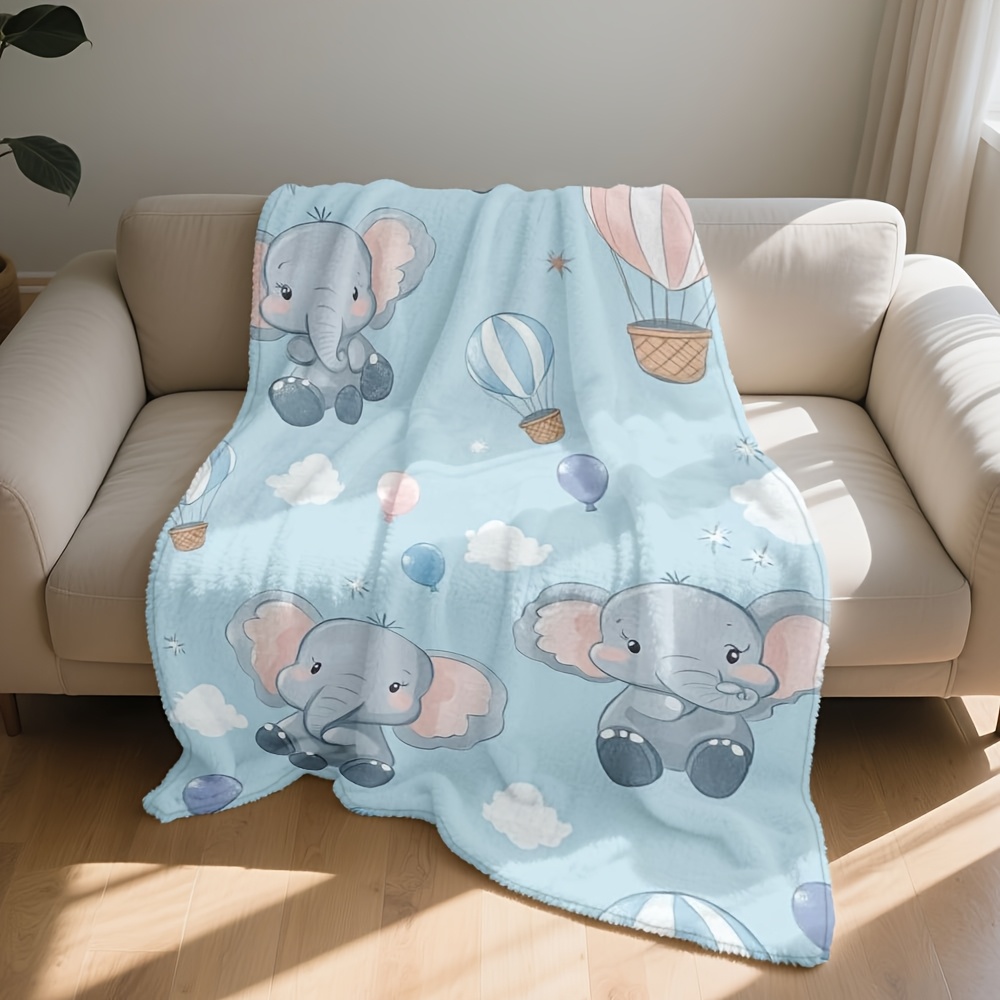 Adorable Baby Elephant Hot Air - Baby Nursery Elephant Theme 评论和价格