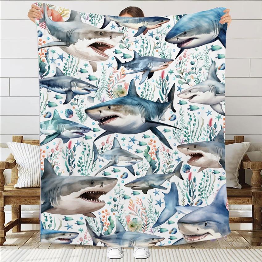 Nautical Ocean Life Shark Prin - Baby Nursery Ocean Theme 评论和价格