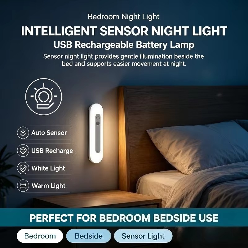 Intelligent Sensor Night Light - Baby Nursery Table 评论和价格
