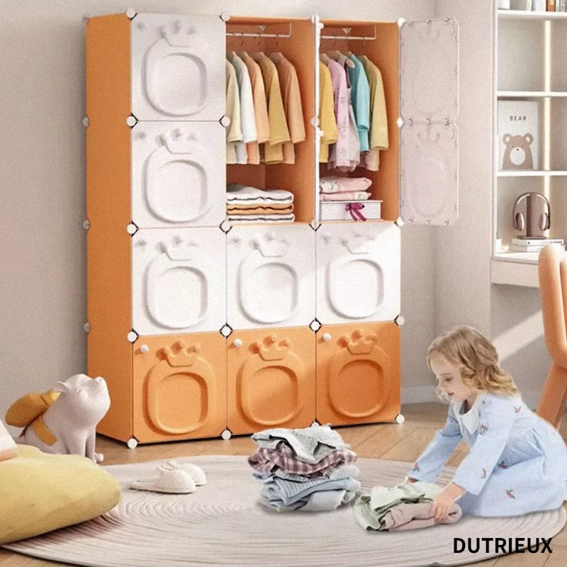 Simple Shelf Wardrobe Clothes  - Closet Organizer Baby 评论和价格
