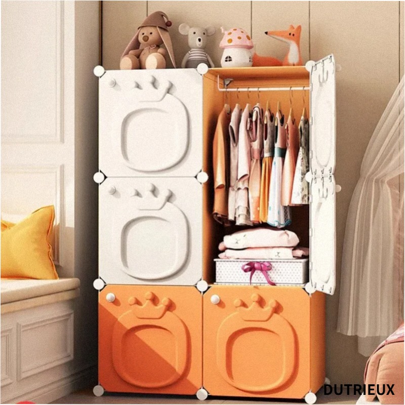 Simple Shelf Wardrobe Clothes  - Closet Organizer Baby 评论和价格