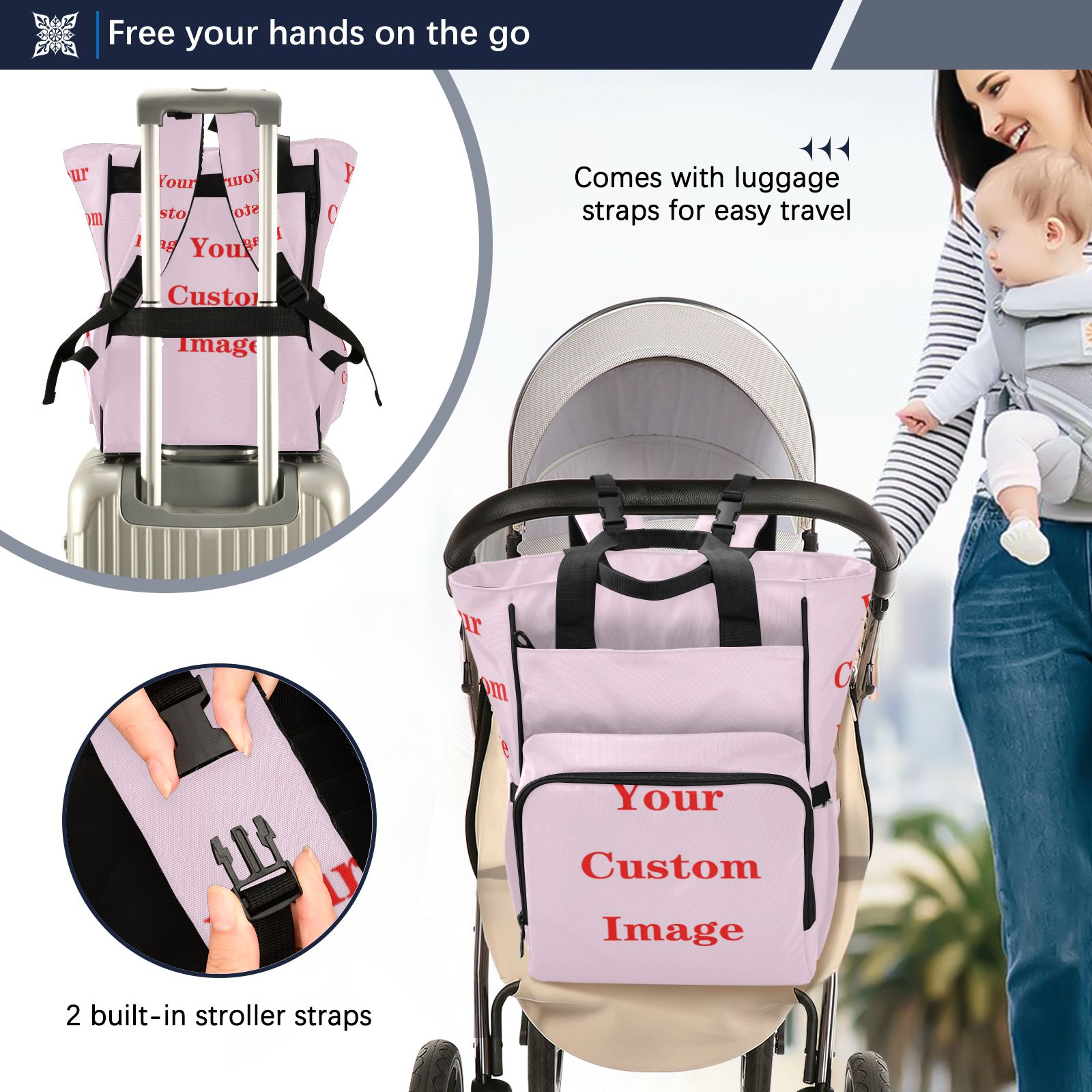 Fashion Mummy Maternity Nappy  - Baby Nursery Backpack 评论和价格