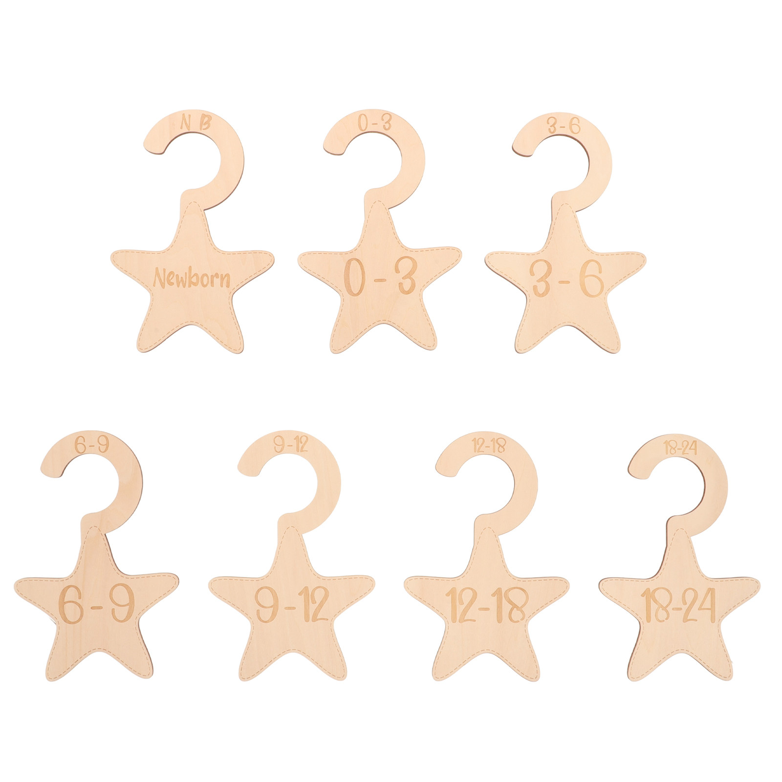7Pcs Baby Clothes Closet Divid - Closet Organizer Baby 评论和价格