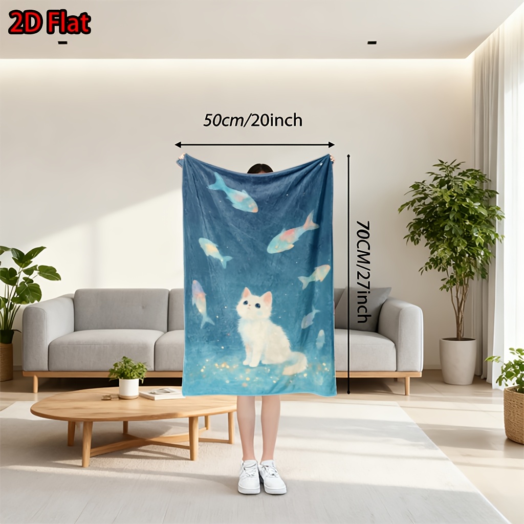 Cute Whimsical Cat Underwater  - Baby Nursery Ocean Theme 评论和价格