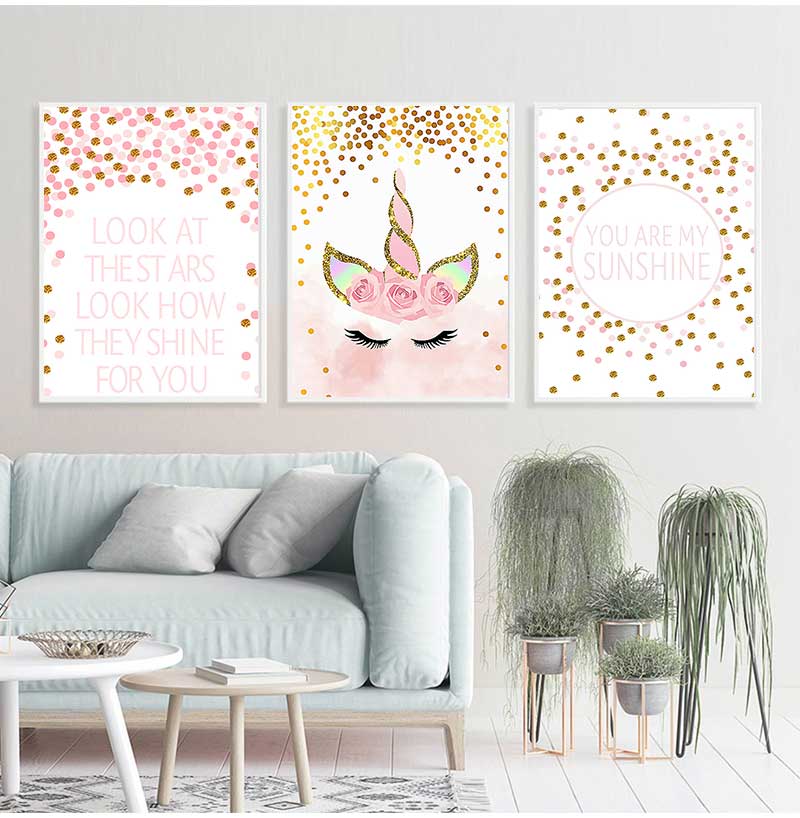 Decorative Picture Baby Girl B - Baby Girl Nursery Quotes 评论和价格