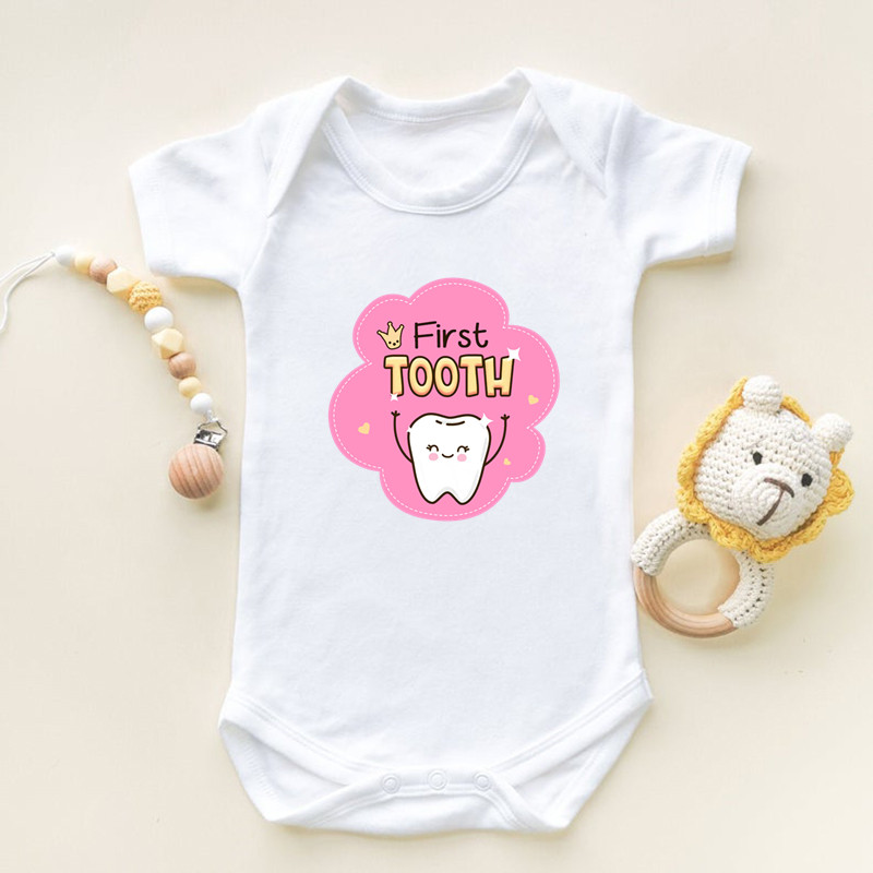 I Got My First Tooth Print Sho - Baby Nursery Ideas Boy 评论和价格