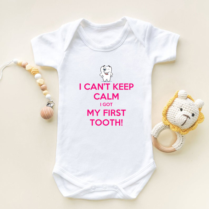 I Got My First Tooth Print Sho - Baby Nursery Ideas Boy 评论和价格