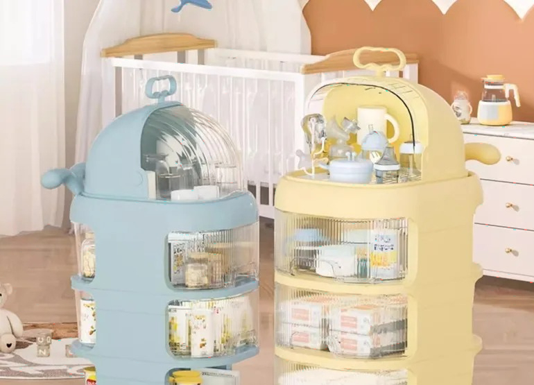 Factory Direct 2026 3-Tier Bab - Baby Nursery Cart 评论和价格
