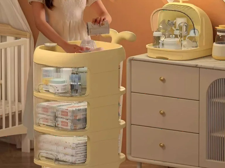 Factory Direct 2026 3-Tier Bab - Baby Nursery Cart 评论和价格