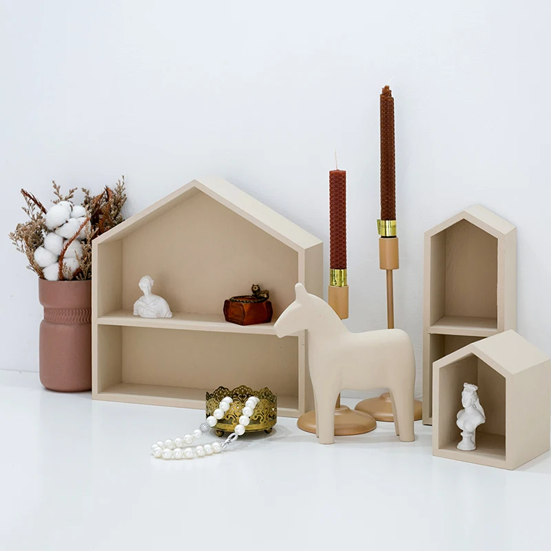 Nordic Wooden Horse Ornaments  - Baby Nursery Table 评论和价格