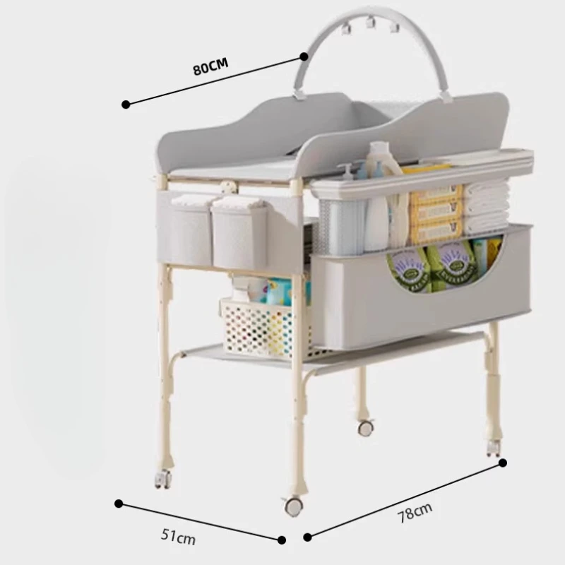 2 in 1 Baby Changing Table Cri - Baby Nursery Table 评论和价格