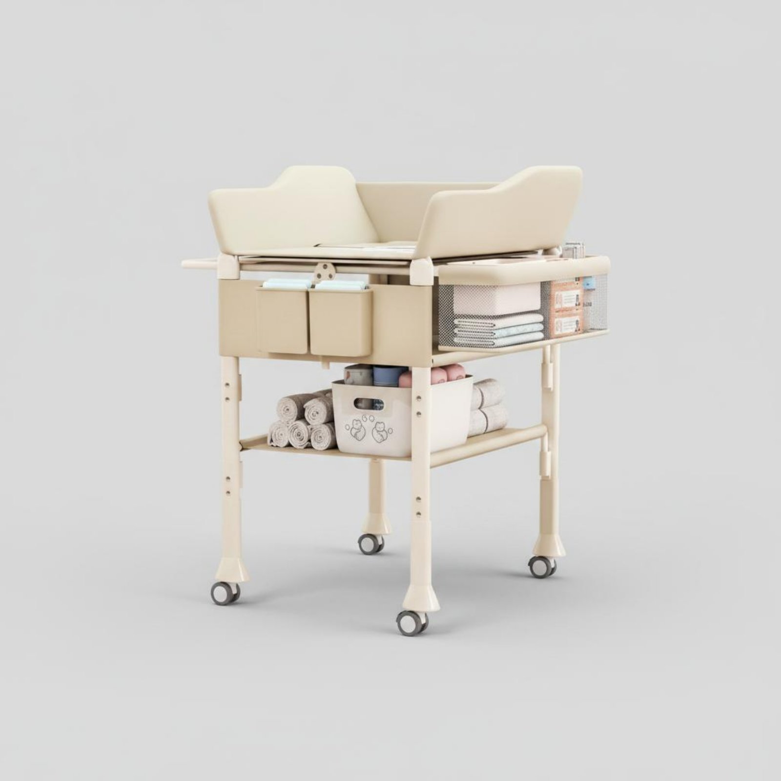 Baby Bath Changing Table Combo - Baby Nursery Table 评论和价格