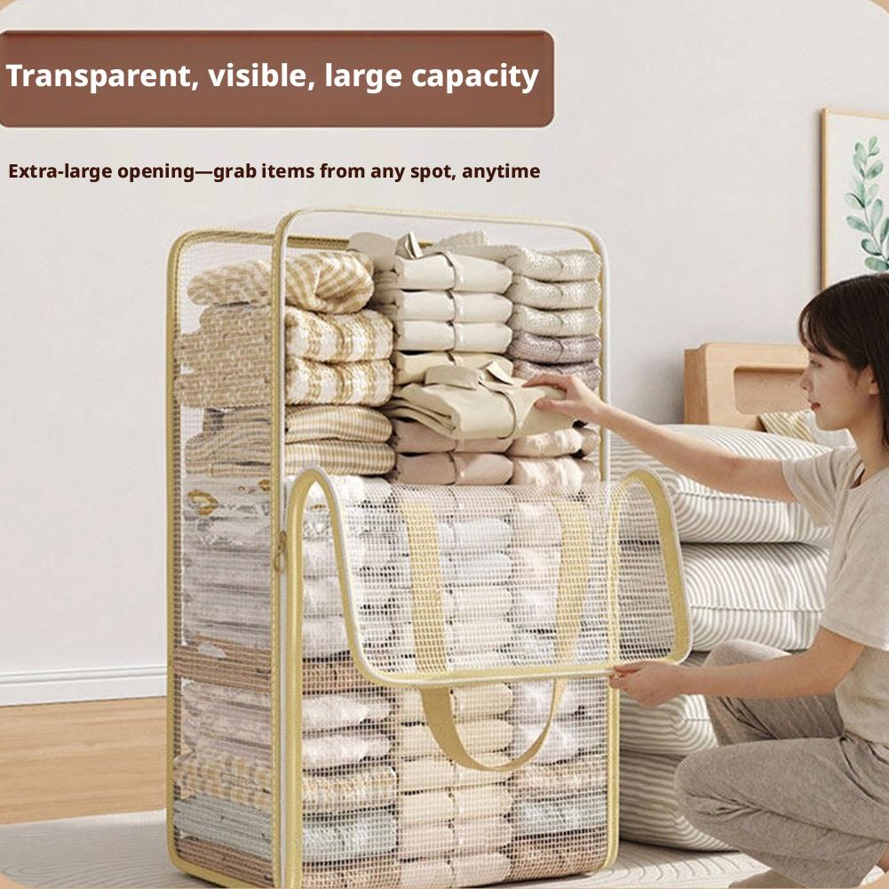Transparent PVC Clothes Storag - Closet Organizer Baby 评论和价格