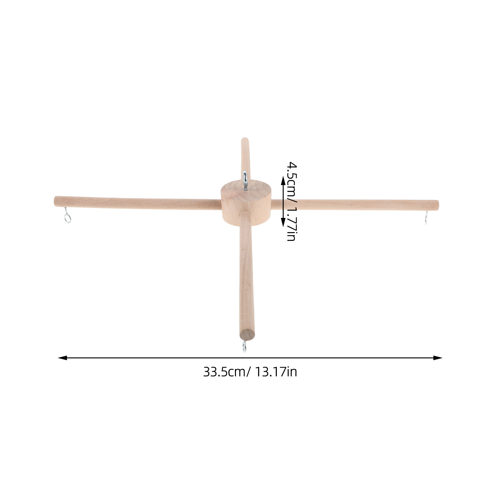 Baby Mobile Kit Frame Wooden W - Baby Nursery Equipment 评论和价格