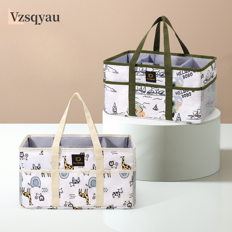 Baby Diaper Ball Bag Organizer - Baby Nursery Table 评论和价格