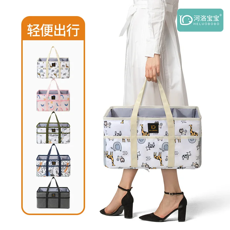 Baby Diaper Ball Bag Organizer - Baby Nursery Table 评论和价格