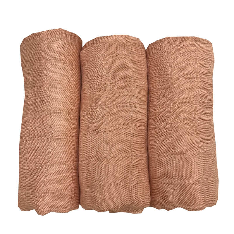 Print Bamboo Cotton Fabric 3pc - Swaddle Blanket Muslin 评论和价格