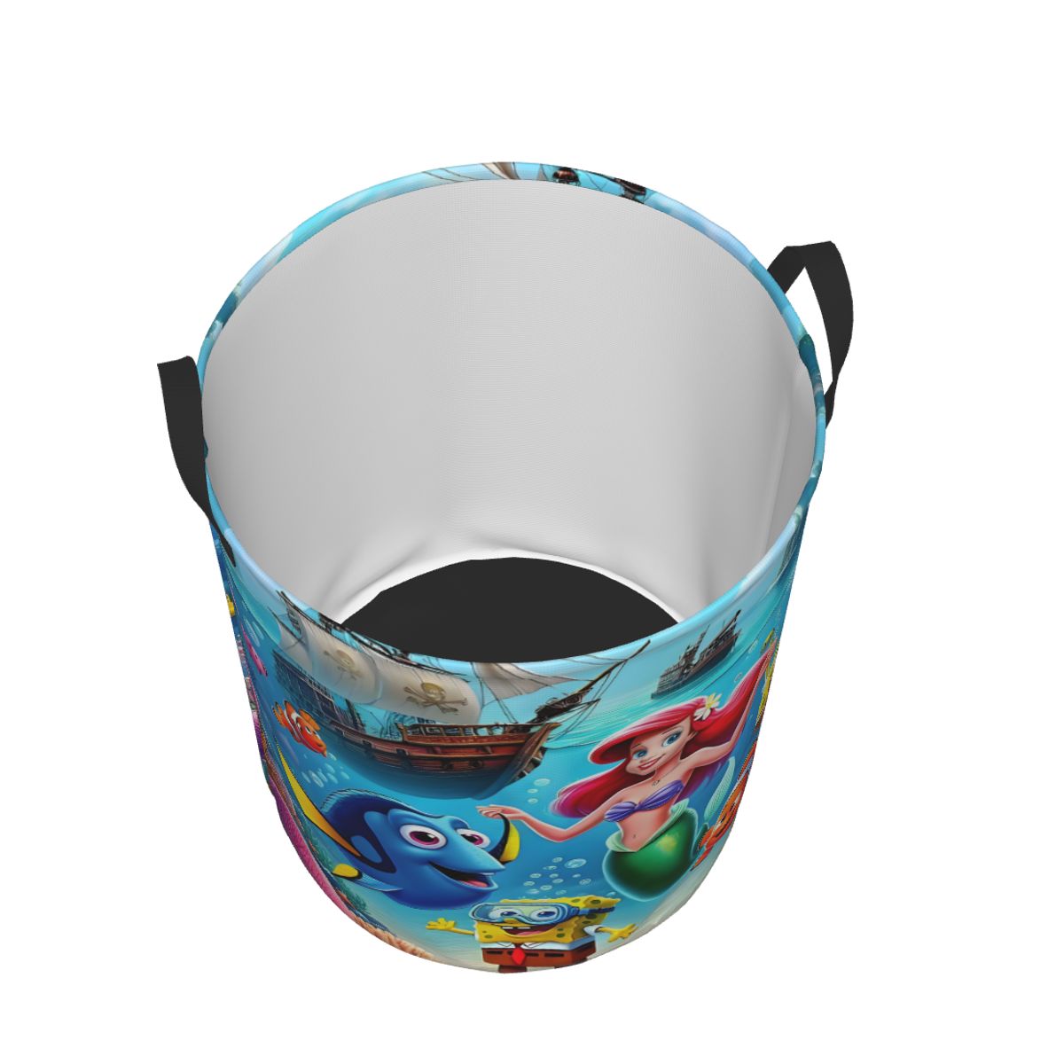 Litt Mermaid SpongeBob Finding - Laundry Hamper Nursery 评论和价格