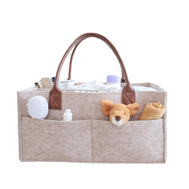 Baby Felt Storage Nursery Orga - Baby Nursery Basket 评论和价格