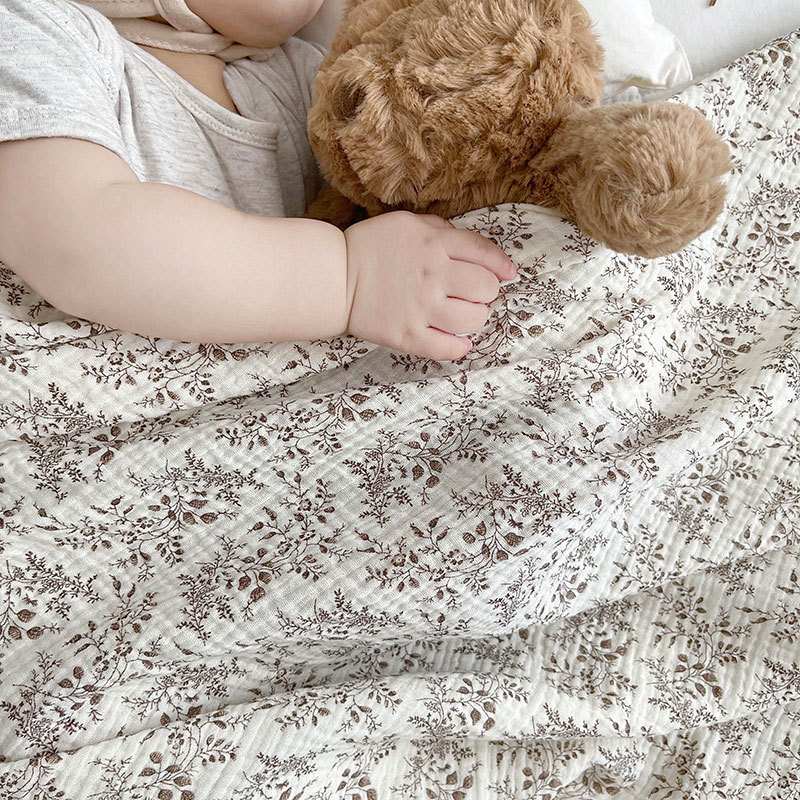 Summer Baby Blanket 2 Layer Th - Swaddle Blanket Muslin 评论和价格