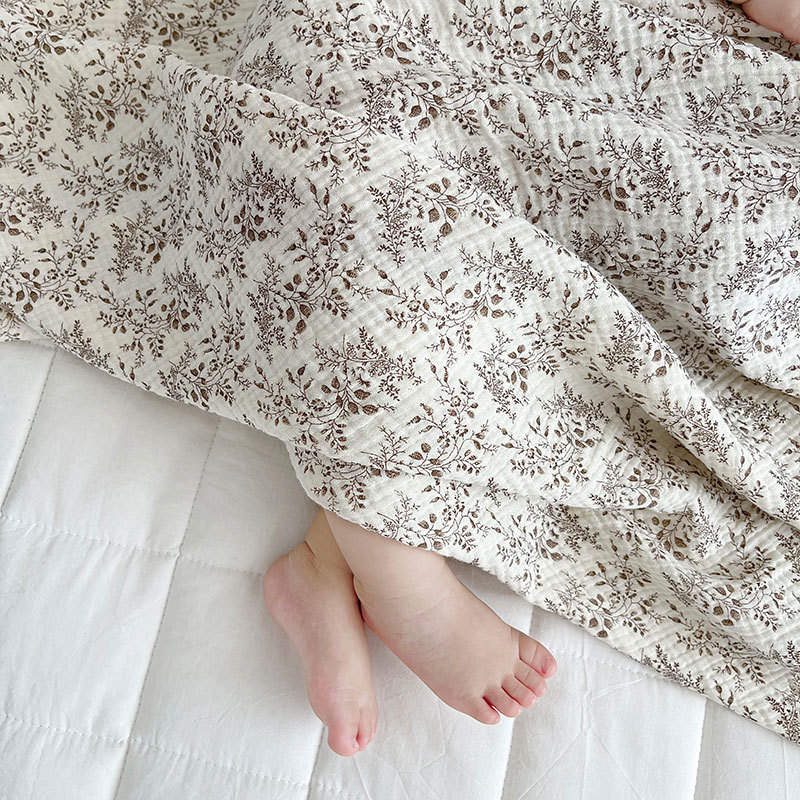 Summer Baby Blanket 2 Layer Th - Swaddle Blanket Muslin 评论和价格