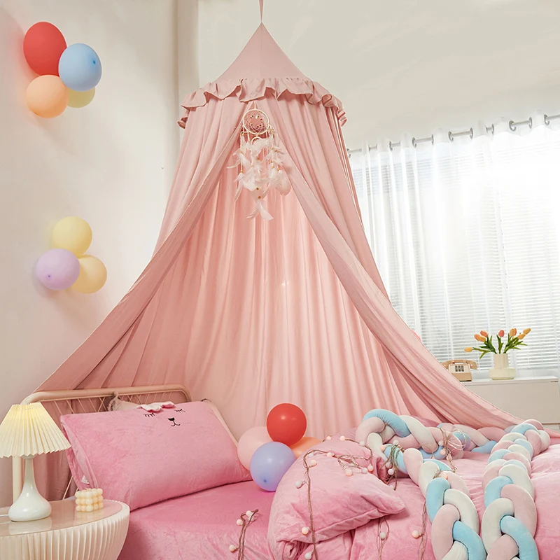 Pink Grey White Kids Tent Baby - Baby Nursery Equipment 评论和价格