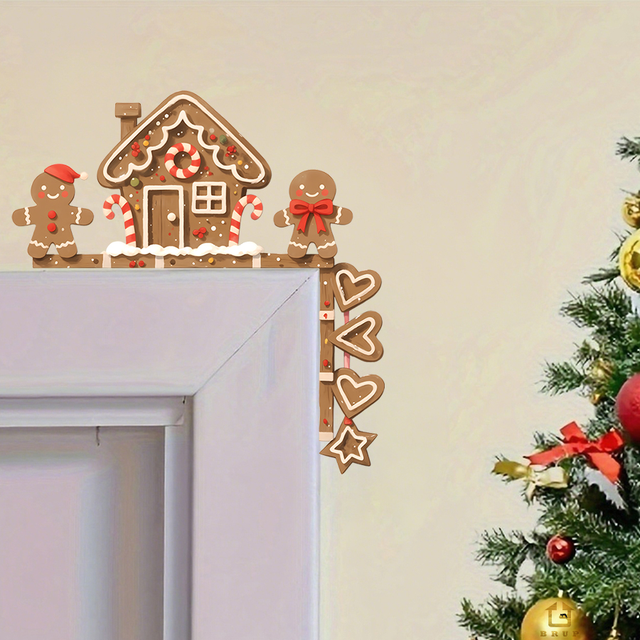 Gingerbread House & Man Christ - Baby Nursery Wall 评论和价格