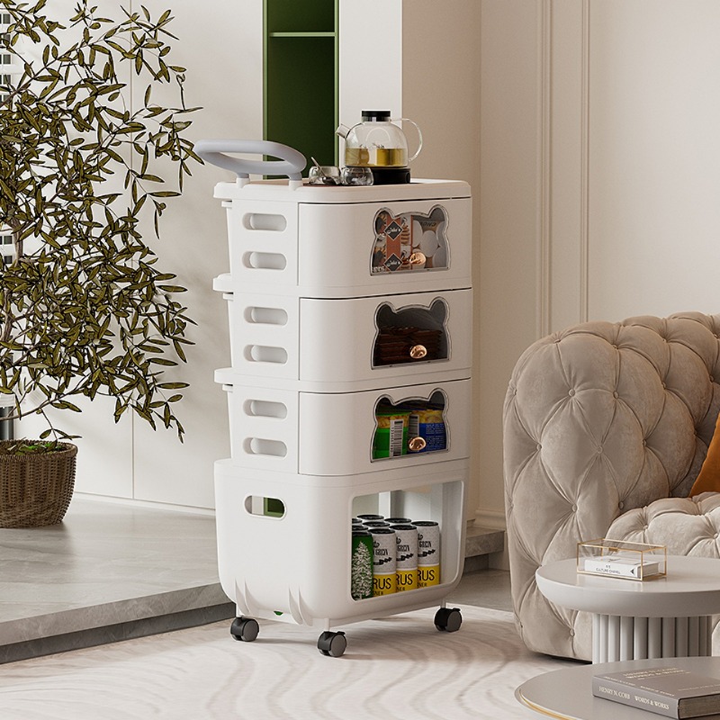 Multi-Purpose Living Room Stor - Baby Nursery Cart 评论和价格