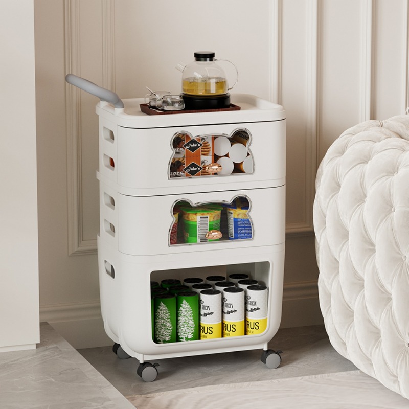 Multi-Purpose Living Room Stor - Baby Nursery Cart 评论和价格