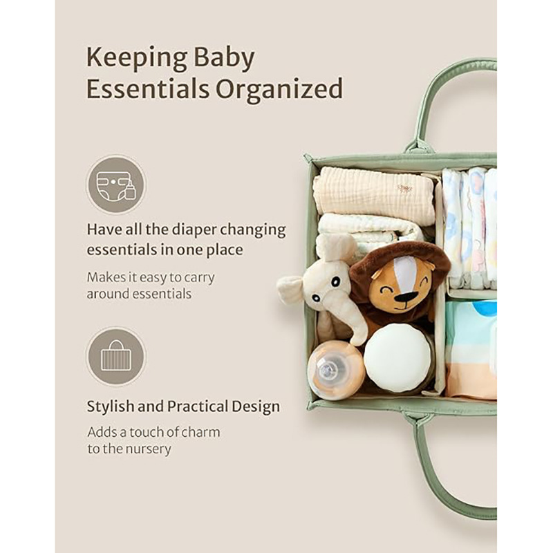PANGDUBE Baby Diaper Bags Diap - Baby Nursery Basket 评论和价格