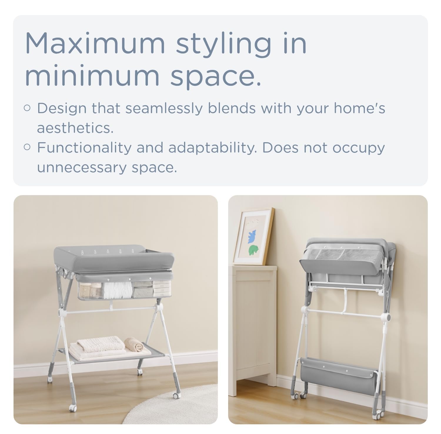 KUB Portable Baby Changing Tab - Baby Nursery Table 评论和价格
