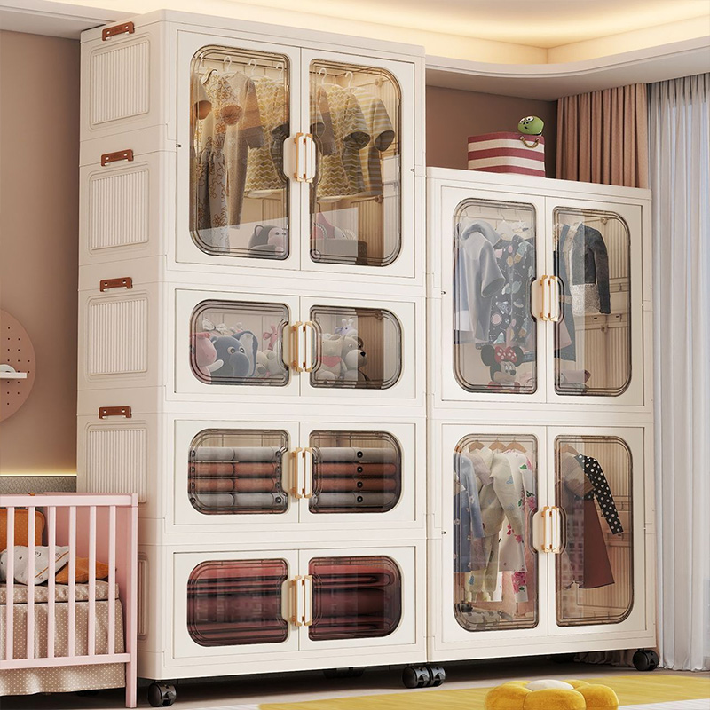 No-Install Foldable Baby Wardr - Closet Organizer Baby 评论和价格