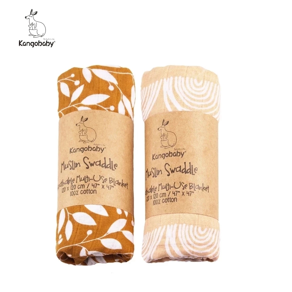 Kangobaby #My Soft Life# All S - Swaddle Blanket Muslin 评论和价格