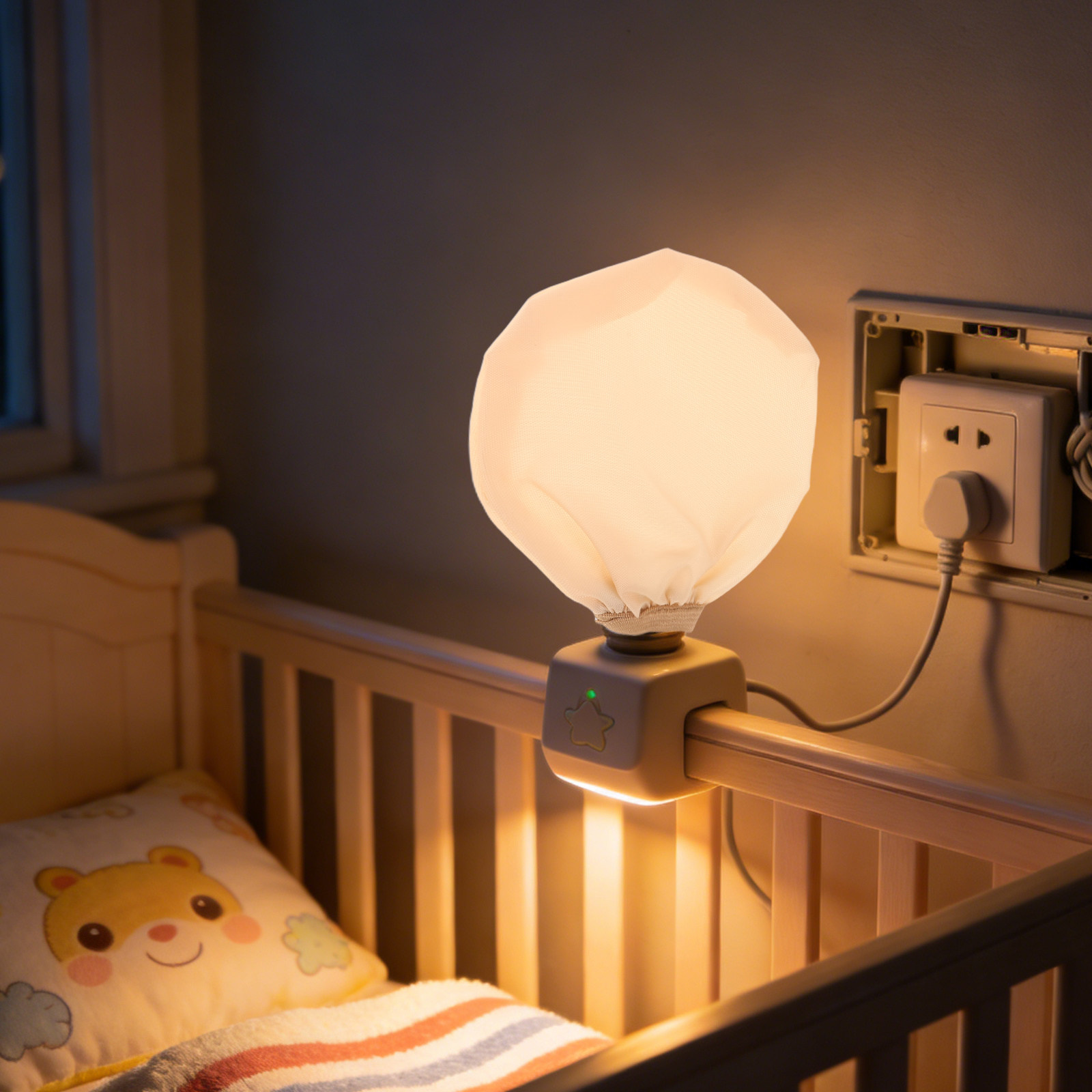 Baby Lamp Shade Cover Soft Lig - Baby Nursery Lampshade 评论和价格