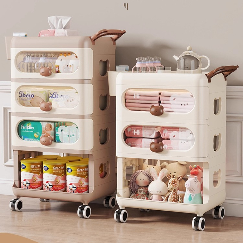 ‌Baby Storage Organizer, Multi - Baby Nursery Cart 评论和价格