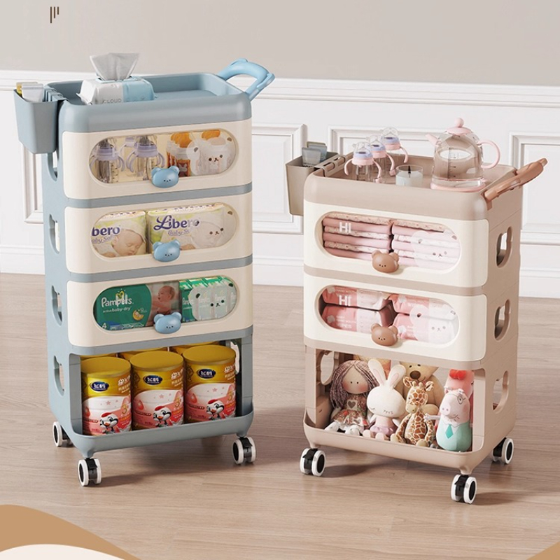 ‌Baby Storage Organizer, Multi - Baby Nursery Cart 评论和价格
