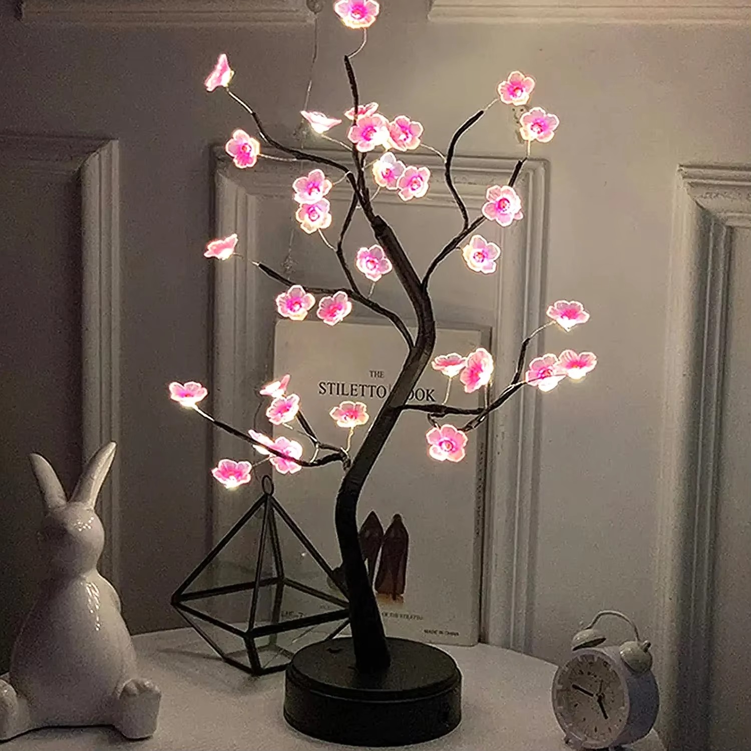 Fairy Light Tree Lamp 36 LED B - Baby Nursery Table 评论和价格