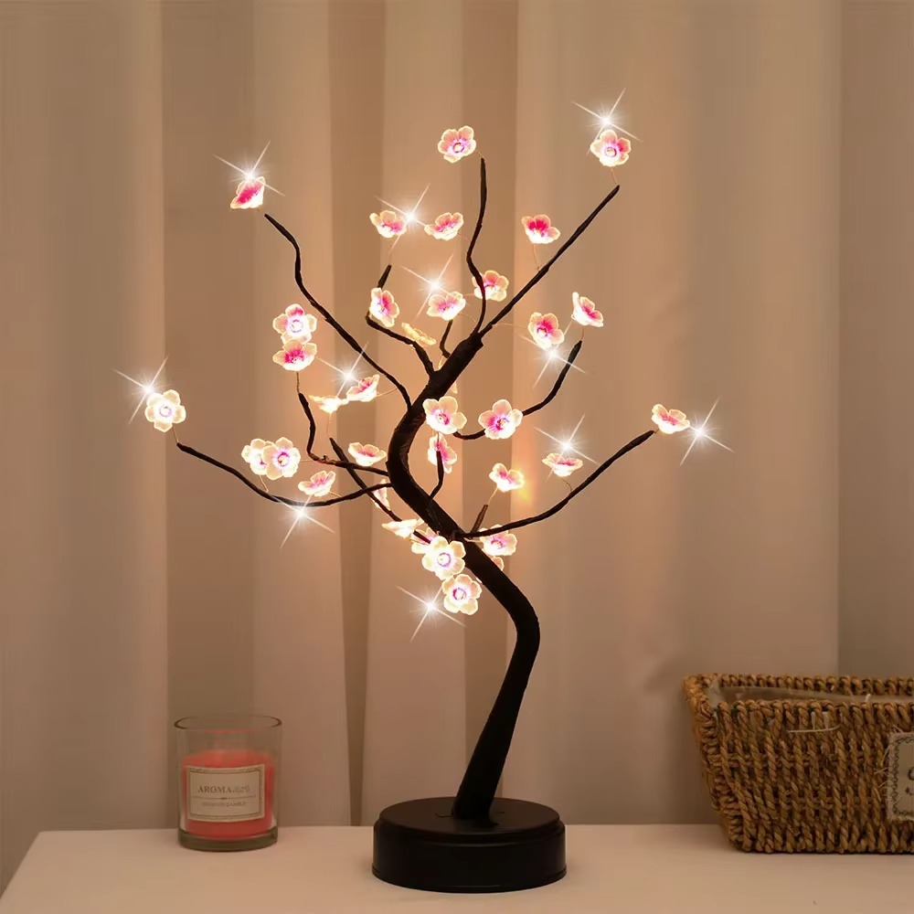 Fairy Light Tree Lamp 36 LED B - Baby Nursery Table 评论和价格