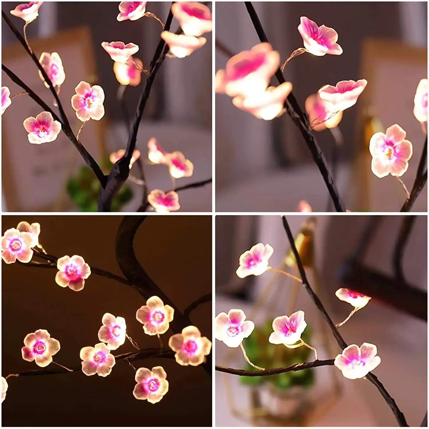 Fairy Light Tree Lamp 36 LED B - Baby Nursery Table 评论和价格
