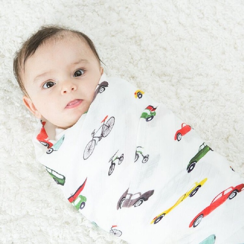 Car Ultra Soft 47x47 Inch Baby - Swaddle Blanket Muslin 评论和价格