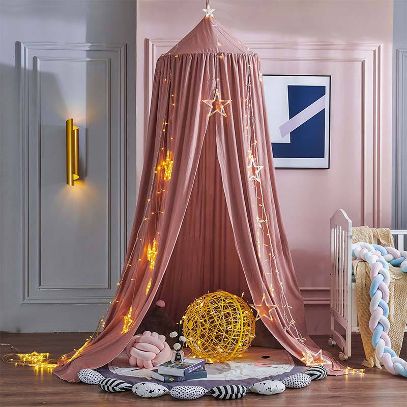 Kids Mosquito Net Baby Crib Cu - Baby Nursery Equipment 评论和价格