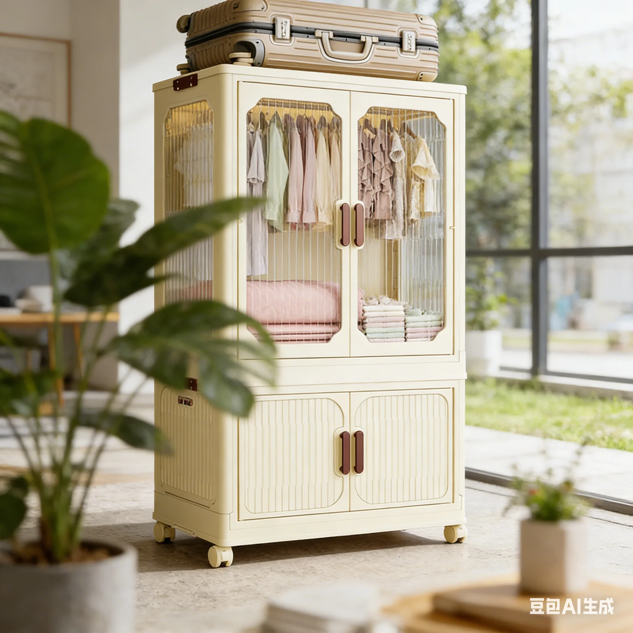 AOLIVIYA Baby Plastic Wardrobe - Closet Organizer Baby 评论和价格