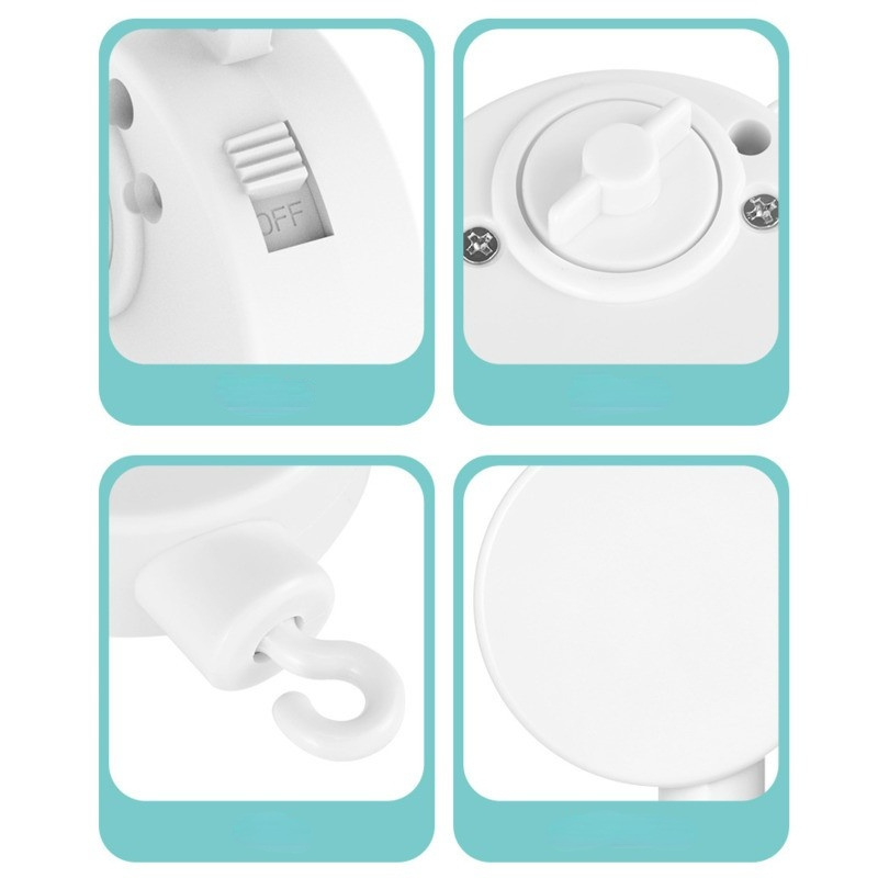 66CM Baby Bed Bell Toy Rotates - Crib Mobile Musical 评论和价格
