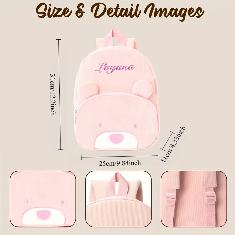 Personalized Embroidery Name K - Baby Nursery Backpack 评论和价格